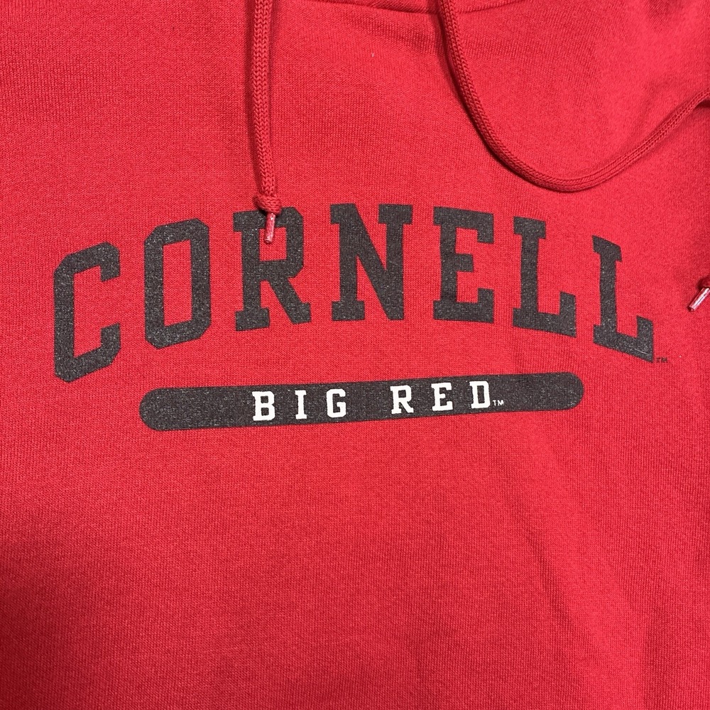 Vintage Russell Athletic Cornell Hoodie Mens SMALL Pullover Sweatshirt y2k